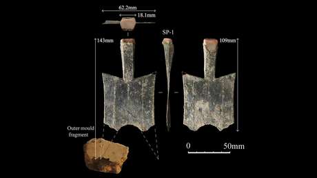 Descubren en China la fábrica de la moneda más antigua conocida