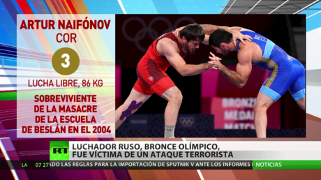 Luchador ruso ganador del bronce en los JJ.OO. de Tokio fue víctima de un ataque terrorista hace 17 años