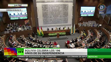 Bolivia celebra los 196 años de su independencia