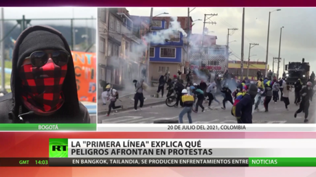 Colombia: Detienen a 10 miembros de 'primera línea' por atacar estación policial