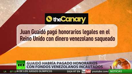 Guaidó habría pagado honorarios con fondos venezolanos incautados