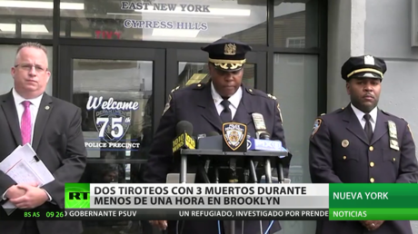 Dos tiroteos con tres muertos se producen en menos de una hora en Nueva York