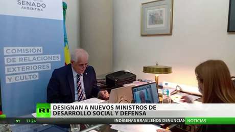 Designan en Argentina a nuevos ministros de Desarrollo Social y Defensa