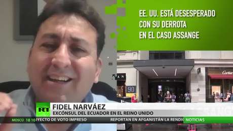 Excónsul de Ecuador en Reino Unido ve en la apelación de EE.UU. contra la negativa de extraditar a Assange un signo de irritación