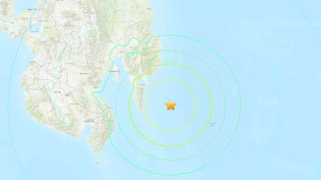 Se registra un terremoto de magnitud 7,1 cerca de las costas de Filipinas