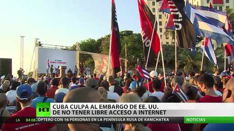 Cuba culpa al embargo de EE.UU. de la falta del libre acceso a Internet