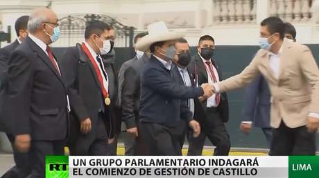 Un grupo del Congreso peruano indagará los primeros días de gestión de Pedro Castillo