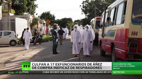Bolivia: Culpan a 17 exfuncionarios de Áñez por la compra ineficaz de respiradores