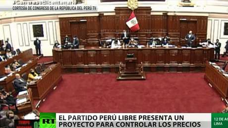 El partido político Perú Libre presenta un proyecto de ley para controlar los precios de bienes y productos