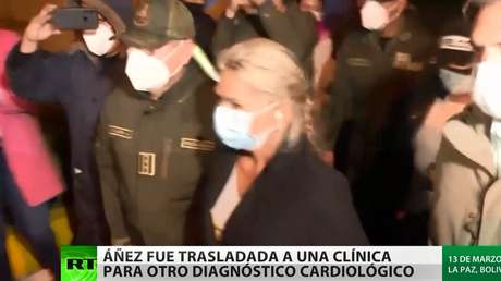 La expresidenta autoproclamada de Bolivia, Jeanine Áñez, vuelve a la prisión de Miraflores tras nuevo examen médico