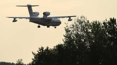 VIDEO: Momento exacto de la caída de un avión contra incendios con 8 personas a bordo en Turquía