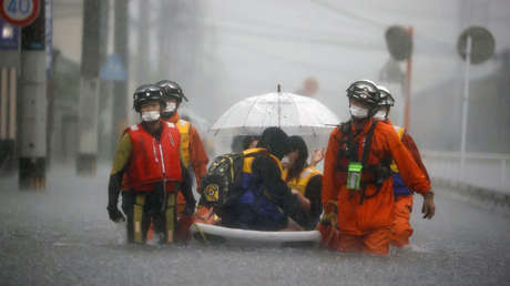 Lluvias masivas en Japón dejan al menos un muerto y dos desaparecidos, mientras varias prefecturas se encuentran bajo el máximo nivel de riesgo