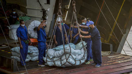 Cuba tilda de 'fake news' las publicaciones sobre la supuesta venta a la población de la ayuda humanitaria enviada por varios países