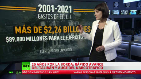 20 años por la borda: Rápido avance de los talibanes y auge del narcotráfico