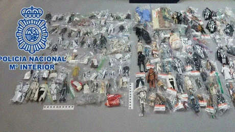 Arrestan en España a un joven que robó unas 250 figuras de 'Star Wars' valoradas en más de 2.300 dólares