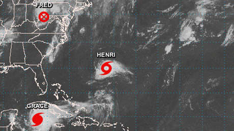 La tormenta Grace cobra fuerza a su paso por el sur de Jamaica y se convierte en huracán rumbo a México