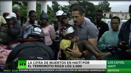 La cifra de muertos en Haití por el terremoto roza los 2.000