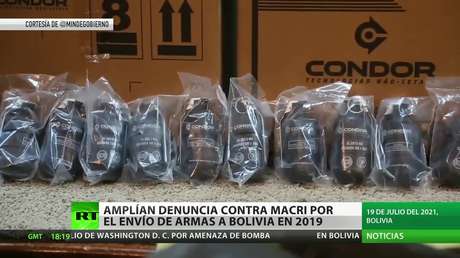 Argentina: Amplían la denuncia contra Mauricio Macri por el envío de armas a Bolivia en 2019