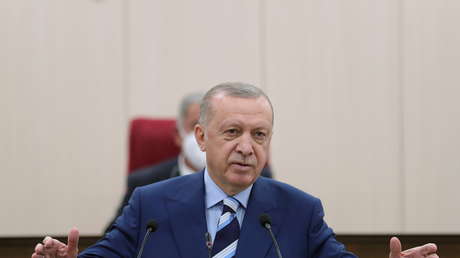 Erdogan: Turquía no será "la unidad de almacenamiento de migrantes de Europa" tras el éxodo de refugiados de Afganistán