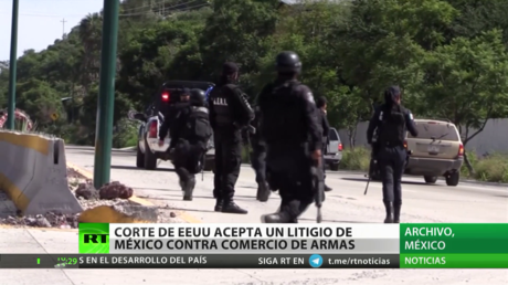 Corte de EE.UU. acepta la demanda presentada por México contra fabricantes de armas