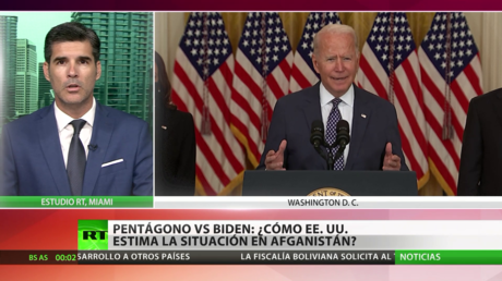 El Pentágono vs Biden: ¿Cómo EE.UU. estima la situación de Afganistán?