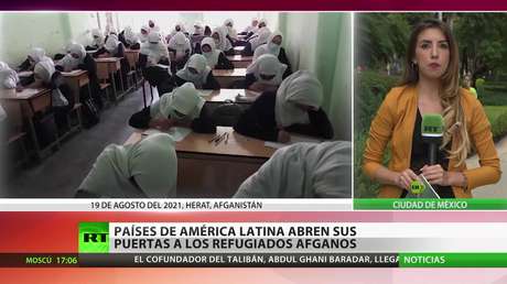 Países de América Latina abren sus puertas a refugiados afganos