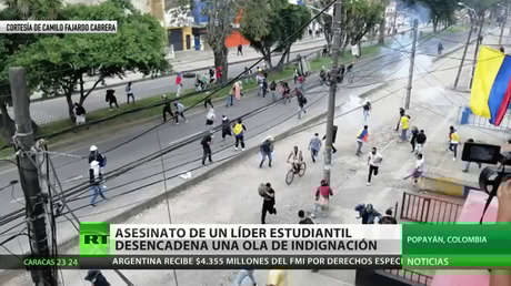 Asesinan al activista estudiantil colombiano que había perdido un ojo por acciones de los antidisturbios en una protesta del 2018