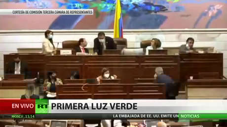 El Congreso de Colombia aprueba un proyecto de reforma tributaria en el primer debate