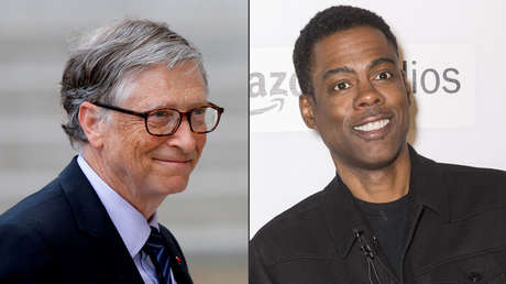 VIDEO: Graban a Bill Gates viendo al comediante Chris Rock búrlandose de él y su reacción a los insultos se vuelve viral