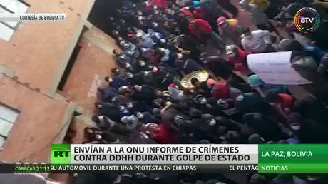 El embajador de Bolivia ante la ONU presentó un informe final sobre la violación de DD.HH. durante el golpe de Estado del 2019