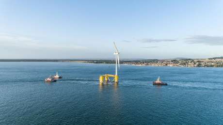 Finaliza la instalación del mayor parque eólico marino flotante del mundo, que suministrará energía a unos 55.000 hogares
