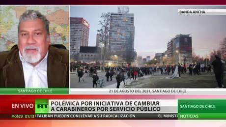 Polémica en Chile por la iniciativa para cambiar a Carabineros por un servicio público
