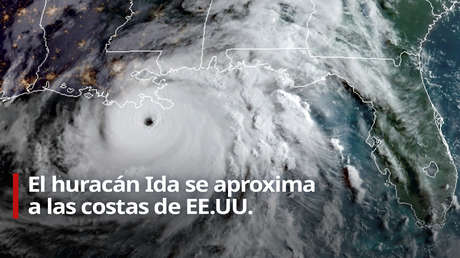 El huracán Ida con vientos "potencialmente catastróficos" se acerca a las costas de EE.UU. (VIDEO)