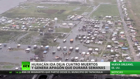 El huracán Ida deja cuatro muertos, varios heridos y más de un millón de personas sin luz en EE.UU.