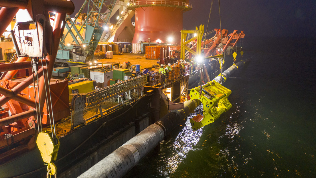 VIDEO: Así fue la finalización de la construcción del gasoducto Nord Stream 2