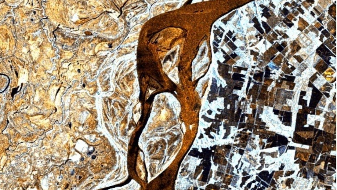 Satélites argentinos captan el máximo descenso del caudal del Paraná en los últimos 77 años (FOTOS)