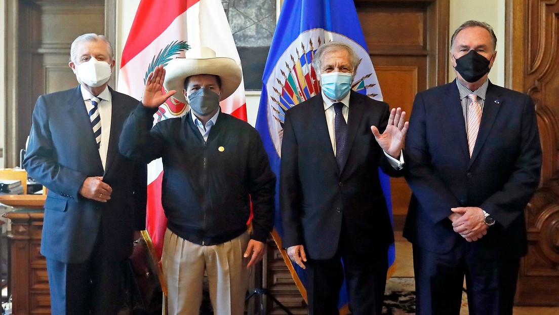 Pedro Castillo ante la OEA: "En el Perú tenemos corruptos hasta para exportar"