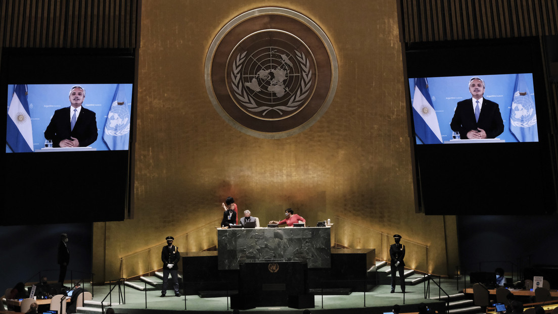 Alberto Fernández denuncia ante la ONU el "deudicidio" de Argentina por el "endeudamiento tóxico" con el FMI