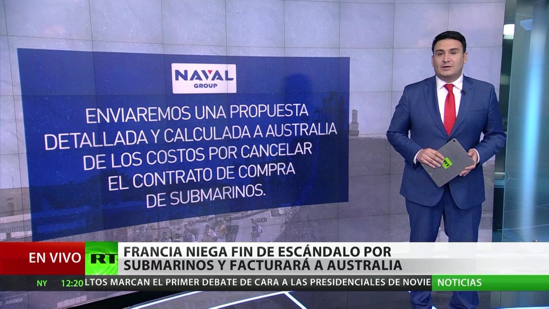 Francia niega el fin del escándalo por los submarinos y se dispone a facturar a Australia