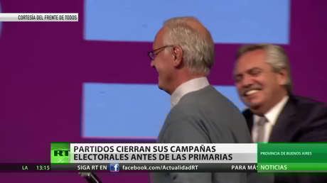 Partidos cierran sus campañas electorales para las primarias en Argentina