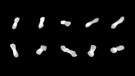 Revelan que un asteroide con forma de 'hueso de perro' habría creado sus propias lunas