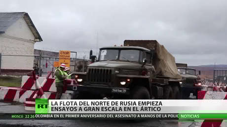 La Flota del Norte de Rusia empieza ejercicios a gran escala en el Ártico