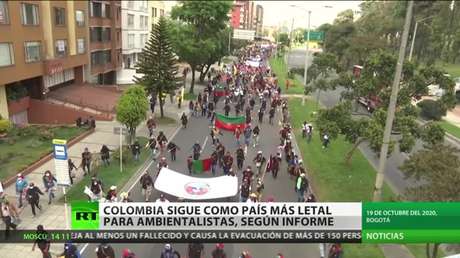 Colombia sigue siendo el país más letal para los ambientalistas