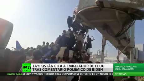 Tayikistán cita al embajador de EE.UU. tras un comentario controvertido de Biden
