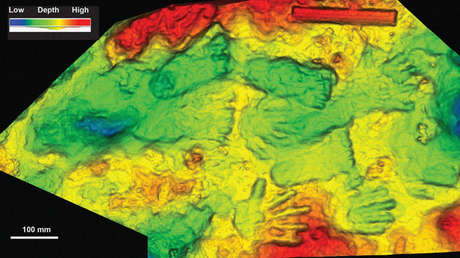 ¿Los primeros 'artistas' del mundo?: Hallan en el Tíbet huellas de pies y de manos dejadas por niños prehistóricos