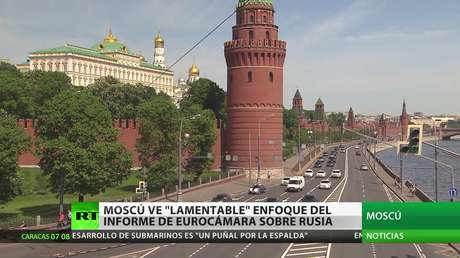 Moscú califica de "lamentable" el enfoque del informe de la Eurocámara sobre Rusia