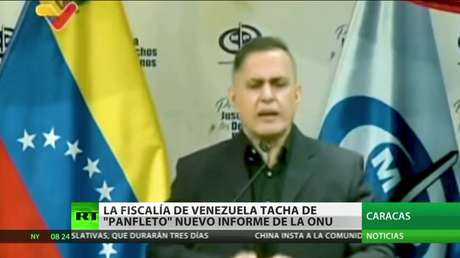 La Fiscalía de Venezuela tacha de "panfleto" el nuevo informe de la ONU
