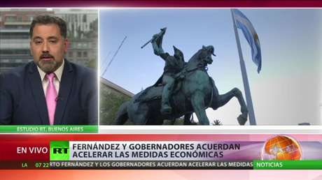 Fernández y gobernadores de Argentina acuerdan acelerar las medidas económicas