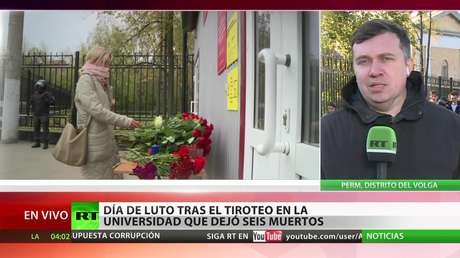 El rector de la Universidad de Perm dice que el reciente tiroteo "será siempre la cicatriz más profunda en la historia" de la institución