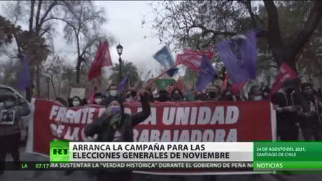 Arranca la campaña electoral de cara a las elecciones generales en Chile